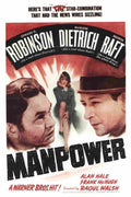 Manpower 01  film star poster A4 Photo Print