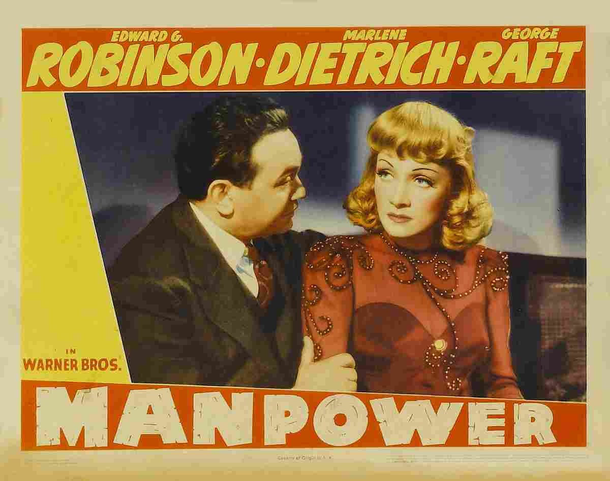 Manpower 02  film star poster A4 Photo Print