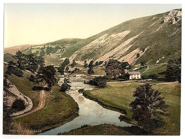 Mansal Dale I Derbyshire Vintage A4 Photo Print