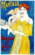 Mantalo Revue Rais Vintage Retro Advert Poster A4 Photo Print