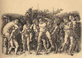 Mantegna Andrea Bacchanal With Silenus A4 Photo Print