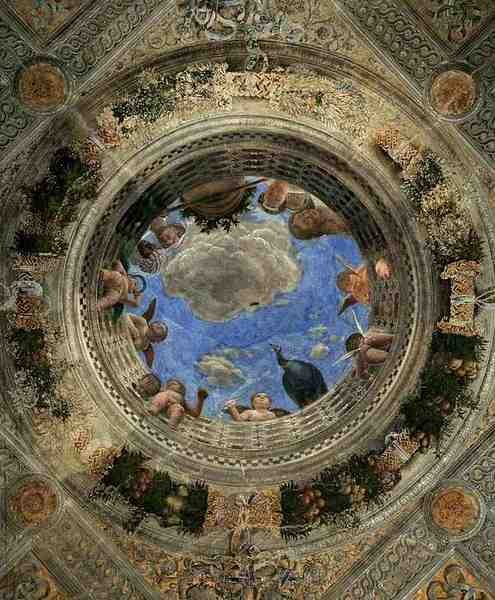 Mantegna Andrea Ceiling Oculus A4 Photo Print