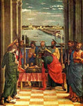 Mantegna Andrea Death Of The Virgin A4 Photo Print