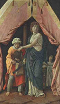 Mantegna Andrea Judith And Holofernes A4 Photo Print