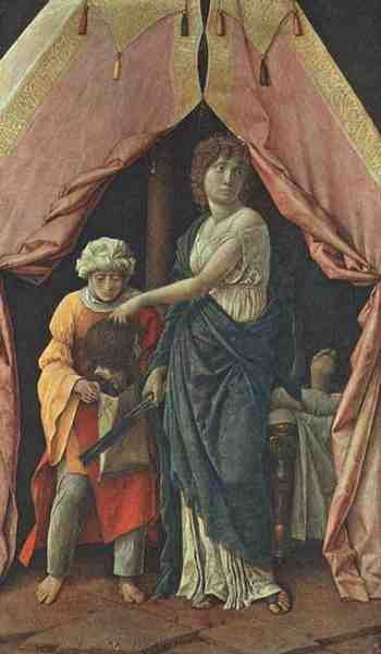 Mantegna Andrea Judith And Holofernes A4 Photo Print