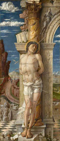 Mantegna Andrea St Sebastian A4 Photo Print