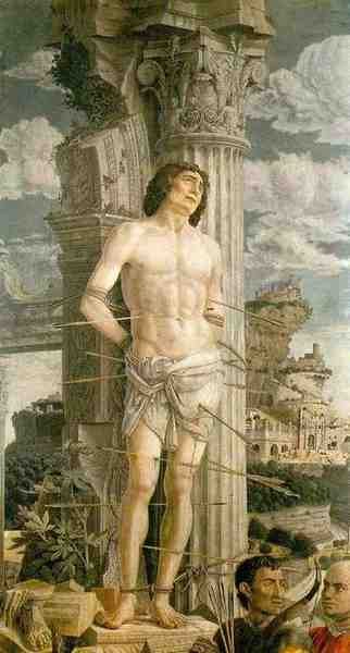 Mantegna Andrea St Sebastian2 A4 Photo Print
