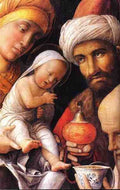 Mantegna Andrea The Adoration Of The Magi Dt1 A4 Photo Print