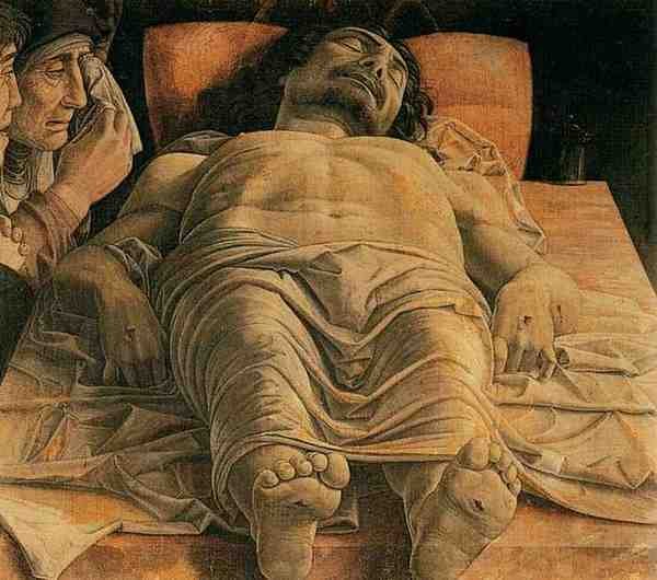 Mantegna Andrea The Dead Christ A4 Photo Print