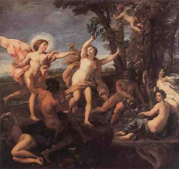 Maratti Carlo Apollo Chasing Daphne A4 Photo Print