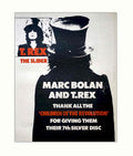 Marc Bolan Slider Vintage Retro Advert Poster A4 Photo Print