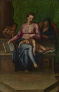Marcello Venusti after Michelangelo The Holy Family Il Silenzio A4 Photo Print