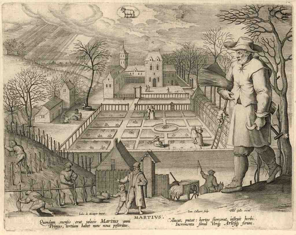March 16thc Vintage A4 Photo Print