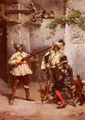 Marchetti Ludovico The Musketeers  A4 Photo Print