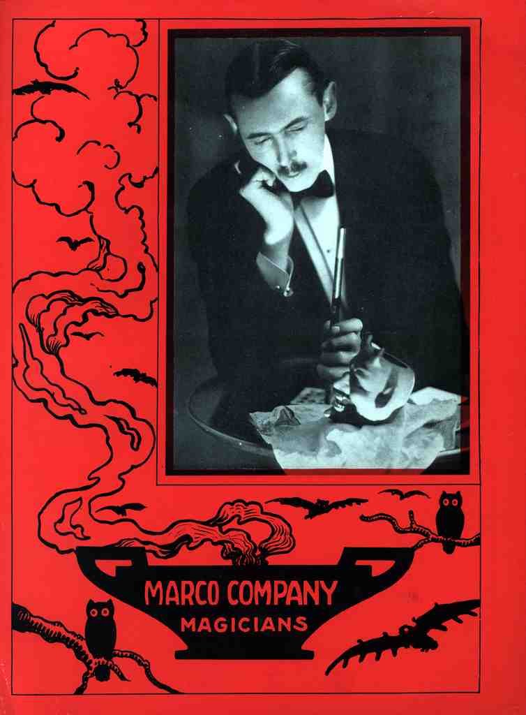 Marco 1 Magic Magician Vintage A4 Photo Print