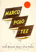Marco Polo Sailboat Vintage Retro Advert Poster A4 Photo Print