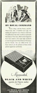 Marcolitch Cigarettes 1930s Vintage Retro Advert Poster A4 Photo Print