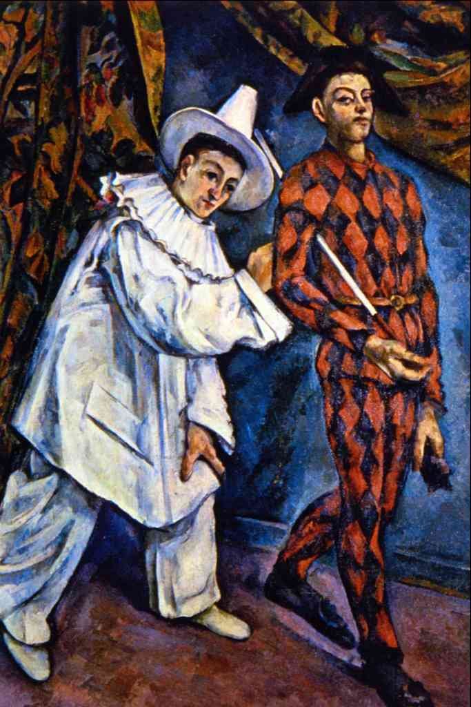 Mardi Gras Cezanne Impressionism A4 Photo Print