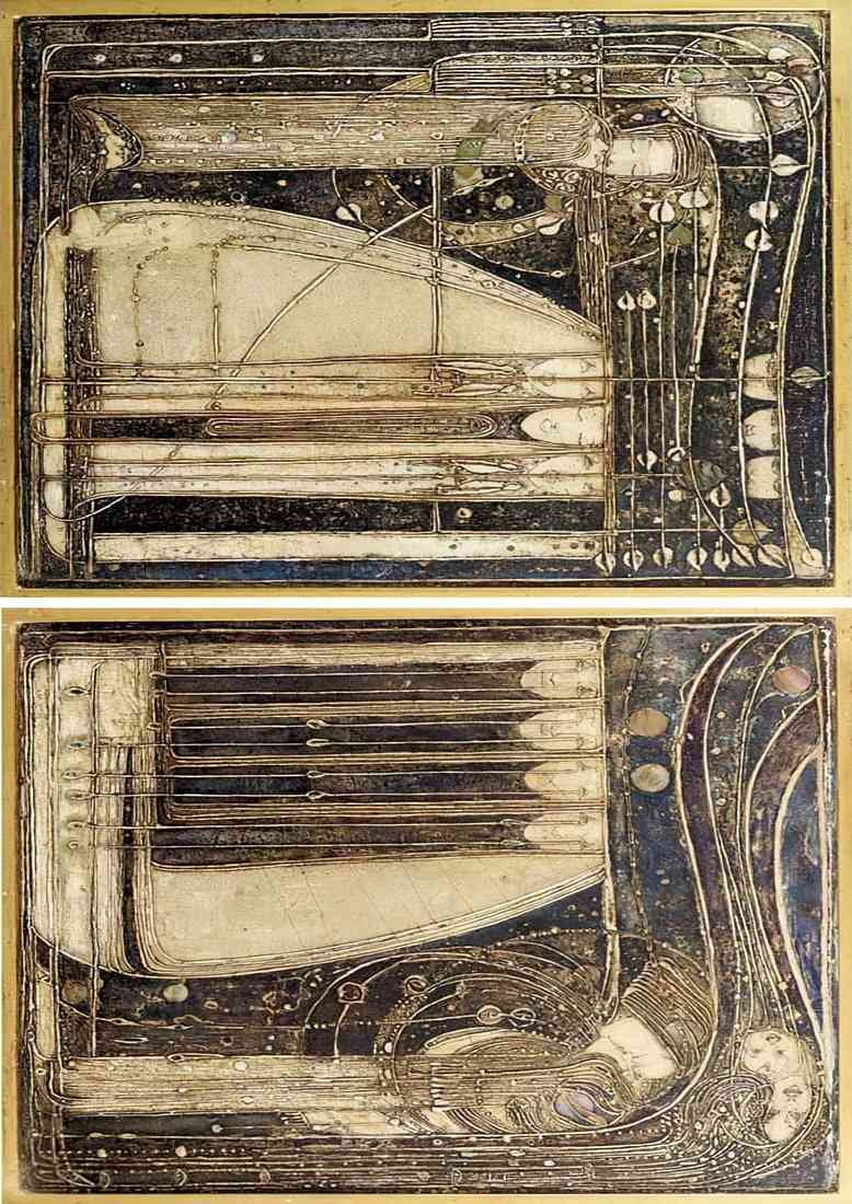 Margaret Macdonald opera of the winds 1903 A4 Photo Print