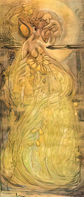 marcel duchamp the clock in profile1 Art A4 Photo Print