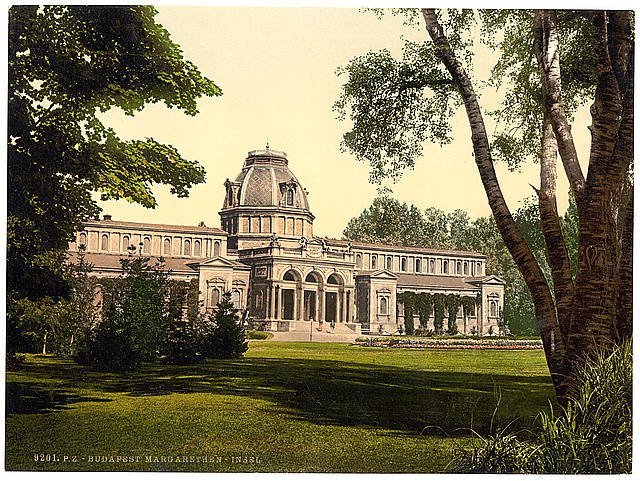 Margarets Isle Budapest Hungary Vintage A4 Photo Print
