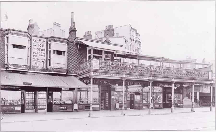 Margate 22 24 Marine Drive Vintage A4 Photo Print