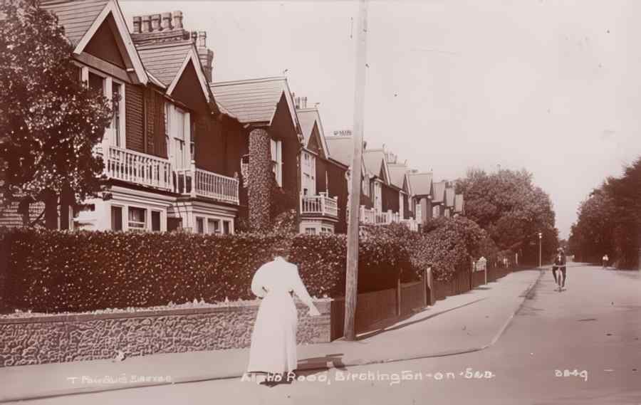 Margate Alpha Rd 1915 Vintage A4 Photo Print
