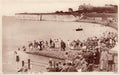 Margate Bathing At West Bay 1910 Vintage A4 Photo Print