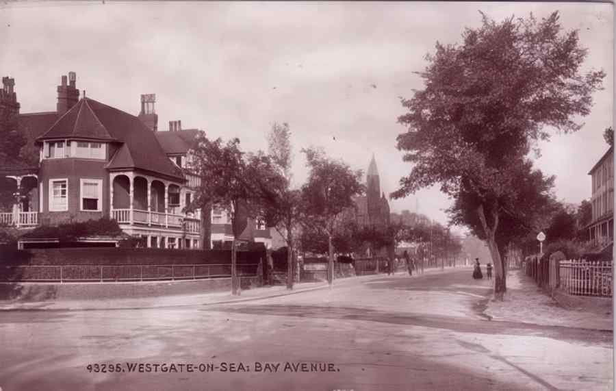 Margate Bay Ave Vintage A4 Photo Print