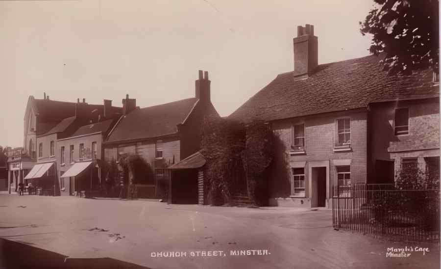 Margate Church St Monster Vintage A4 Photo Print