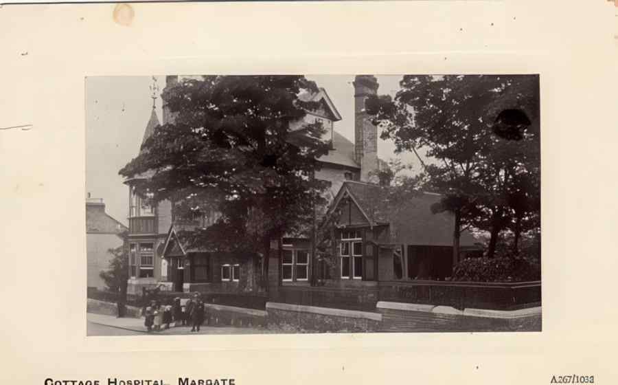 Margate Cottage Hospital Margate Vintage A4 Photo Print