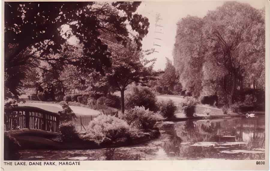 Margate Dane Park 1947 Vintage A4 Photo Print