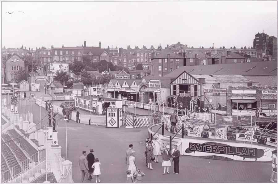 Margate Dreamland Caterpiller Vintage A4 Photo Print