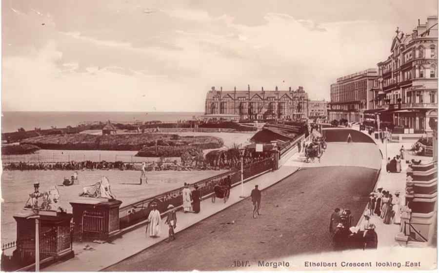 Margate Ethelbert Crescent Vintage A4 Photo Print