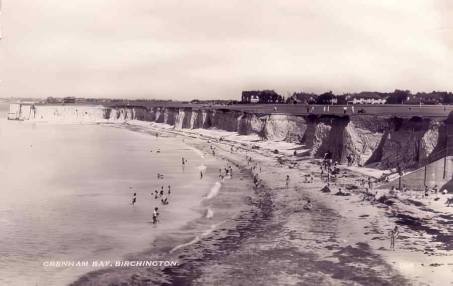 Margate Grenham Bay Vintage A4 Photo Print