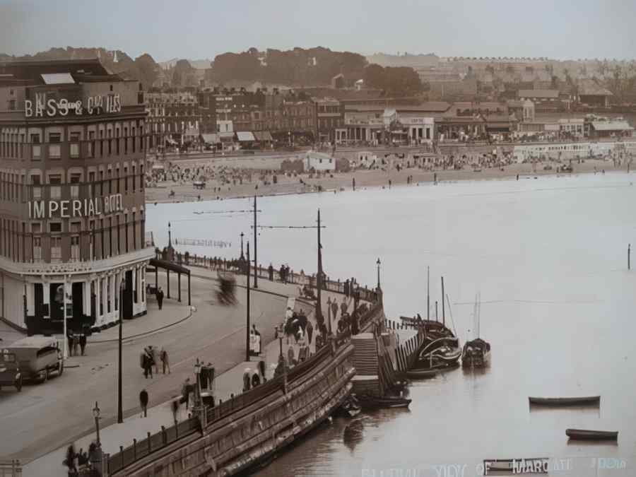 Margate Margate  Vintage A4 Photo Print