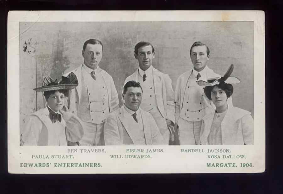 Margate Margate Entertainers Vintage A4 Photo Print