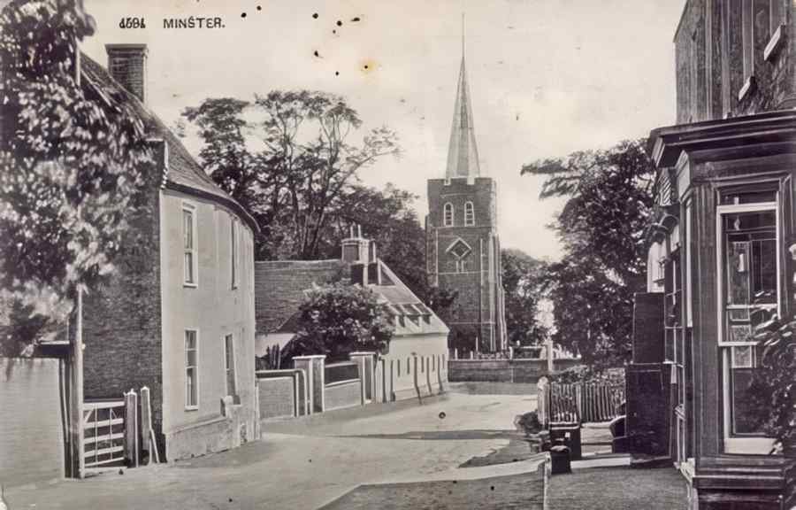 Margate Minster Vintage A4 Photo Print
