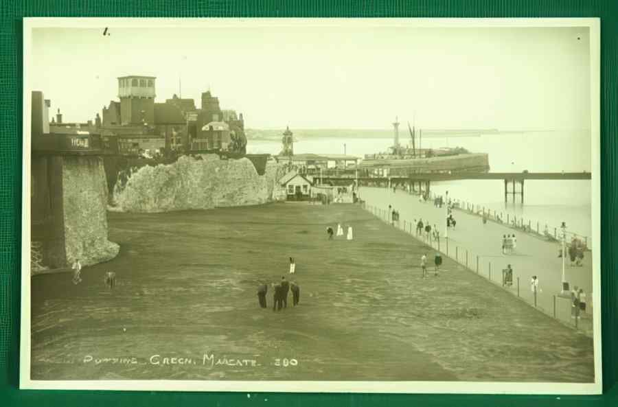 Margate Putting Green Margate Vintage A4 Photo Print