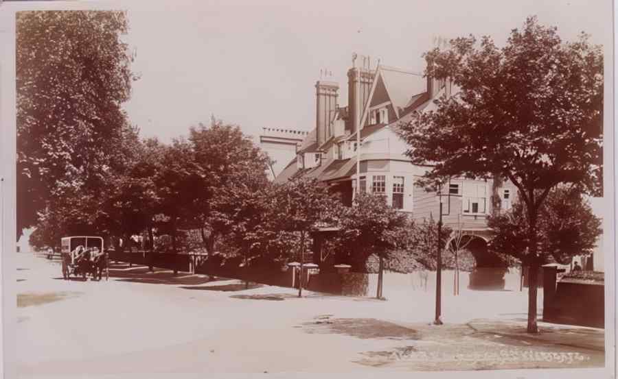 Margate Roxburgh Rd 1906 Vintage A4 Photo Print