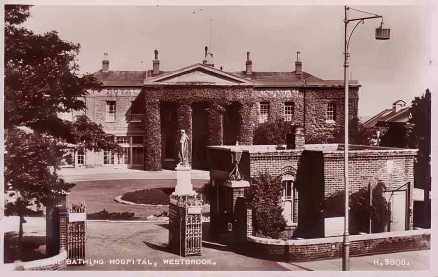 Margate Sea Bathing Hospital Vintage A4 Photo Print