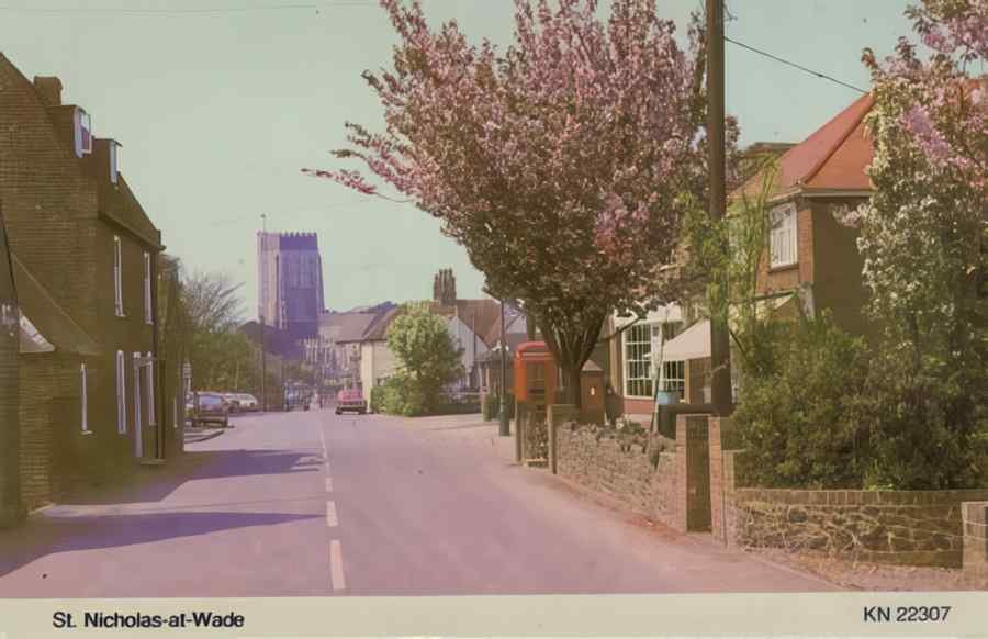 Margate St Nicholas Colour Vintage A4 Photo Print