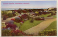 Margate Sunken Gardens Colour 1945 Vintage A4 Photo Print