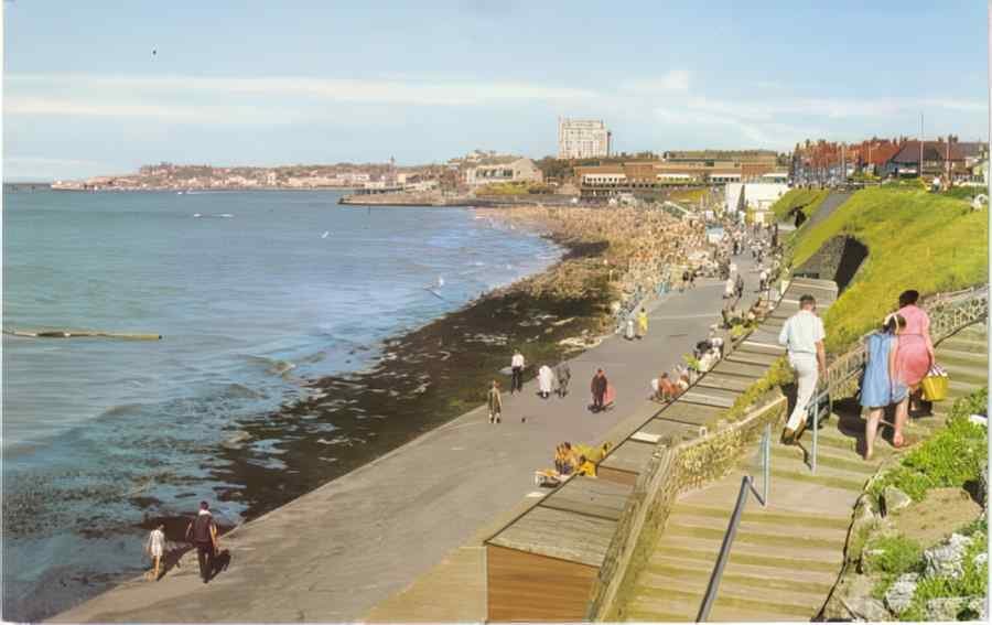 Margate The Bay Vintage A4 Photo Print