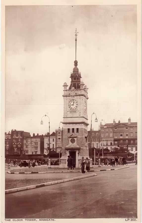 Margate The Clock Tower Vintage A4 Photo Print