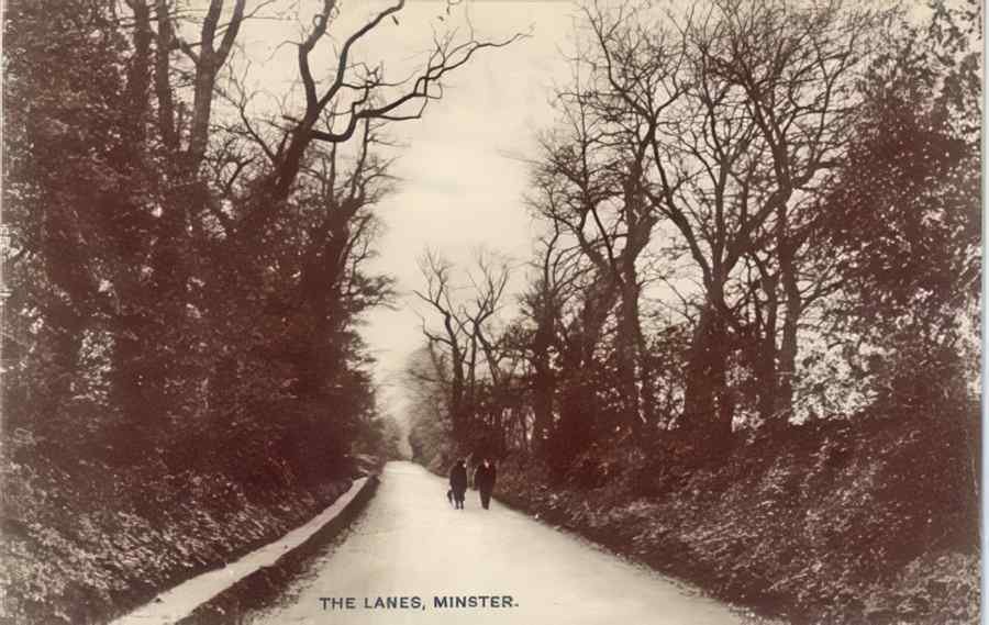 Margate The Lanes Vintage A4 Photo Print