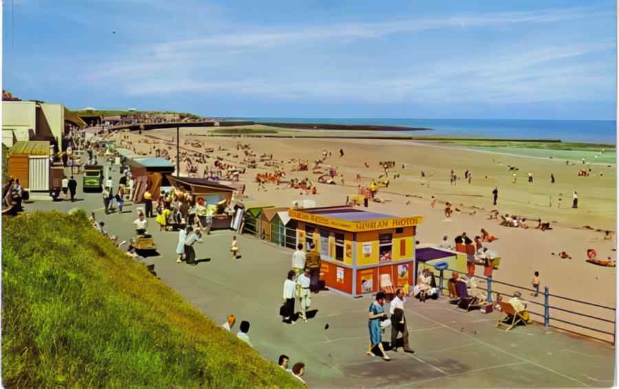 Margate The Prom Colour Vintage A4 Photo Print