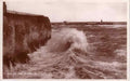Margate The Rough Sea Vintage A4 Photo Print