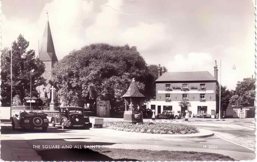 Margate The Sq And Church 1963 Vintage A4 Photo Print