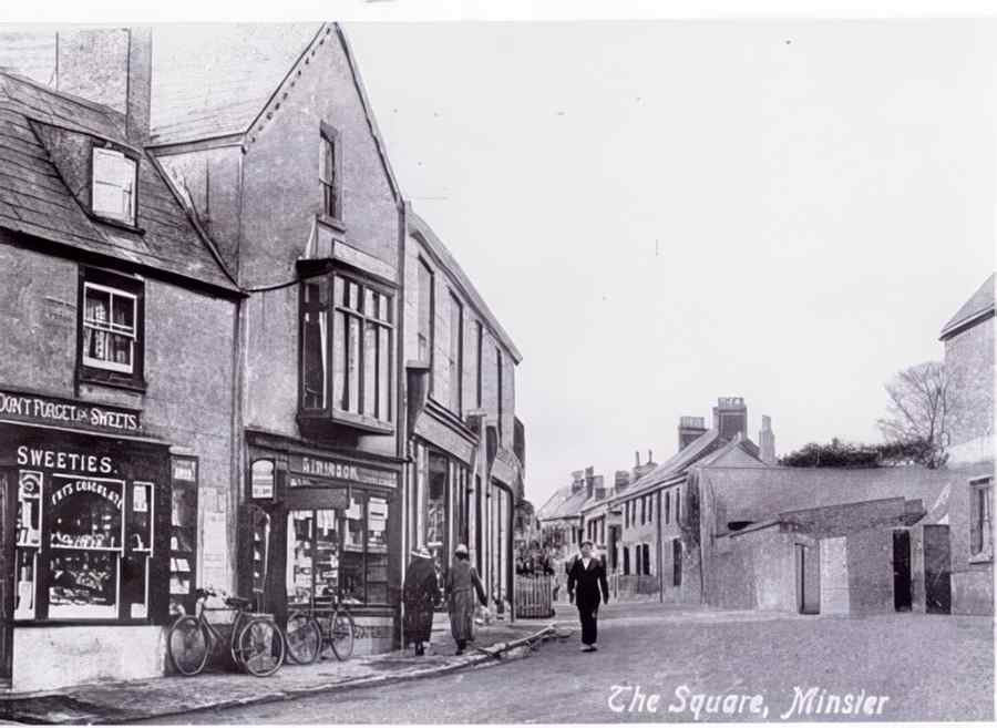 Margate The Square Minster Vintage A4 Photo Print
